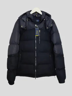 Polo Ralph Lauren Men's Wool Down Puffer Jacket in Navy M