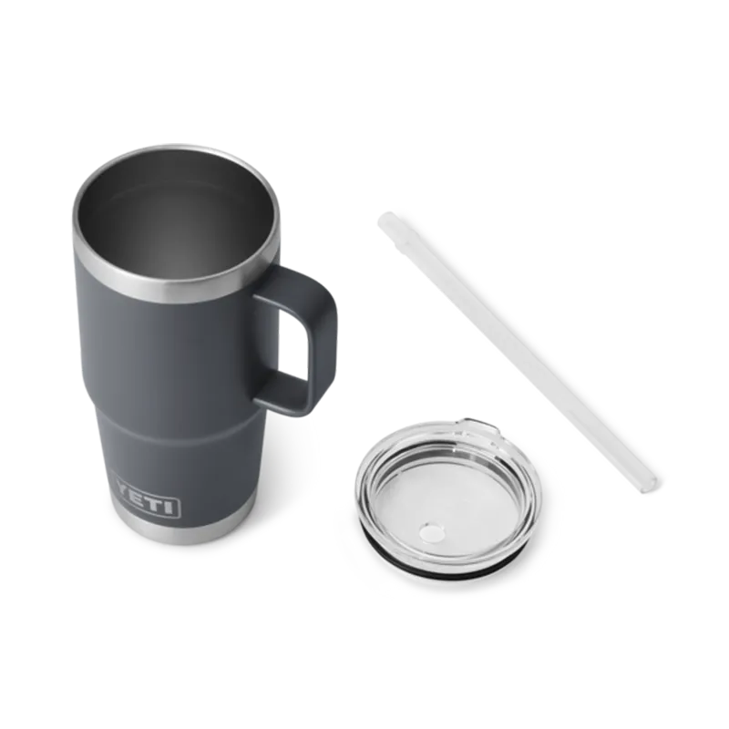 Rambler 25oz Mug with Straw Lid