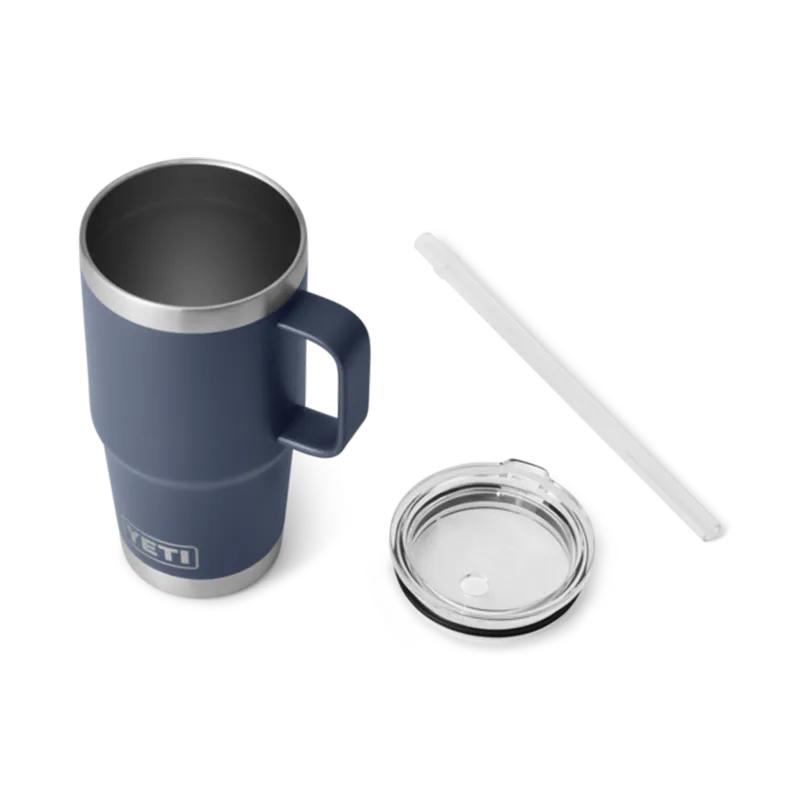 Rambler 25oz Mug with Straw Lid