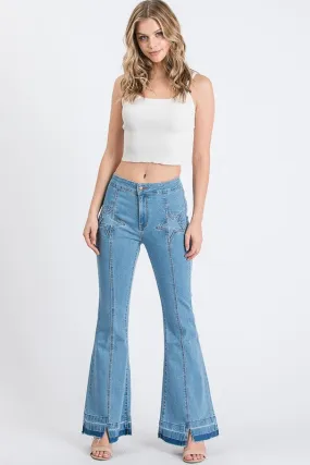 STAR CUT-OUT PANTS