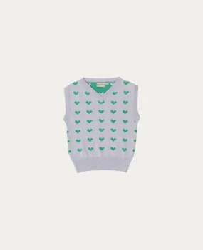 The Campamento Knitted Vest   Short Set
