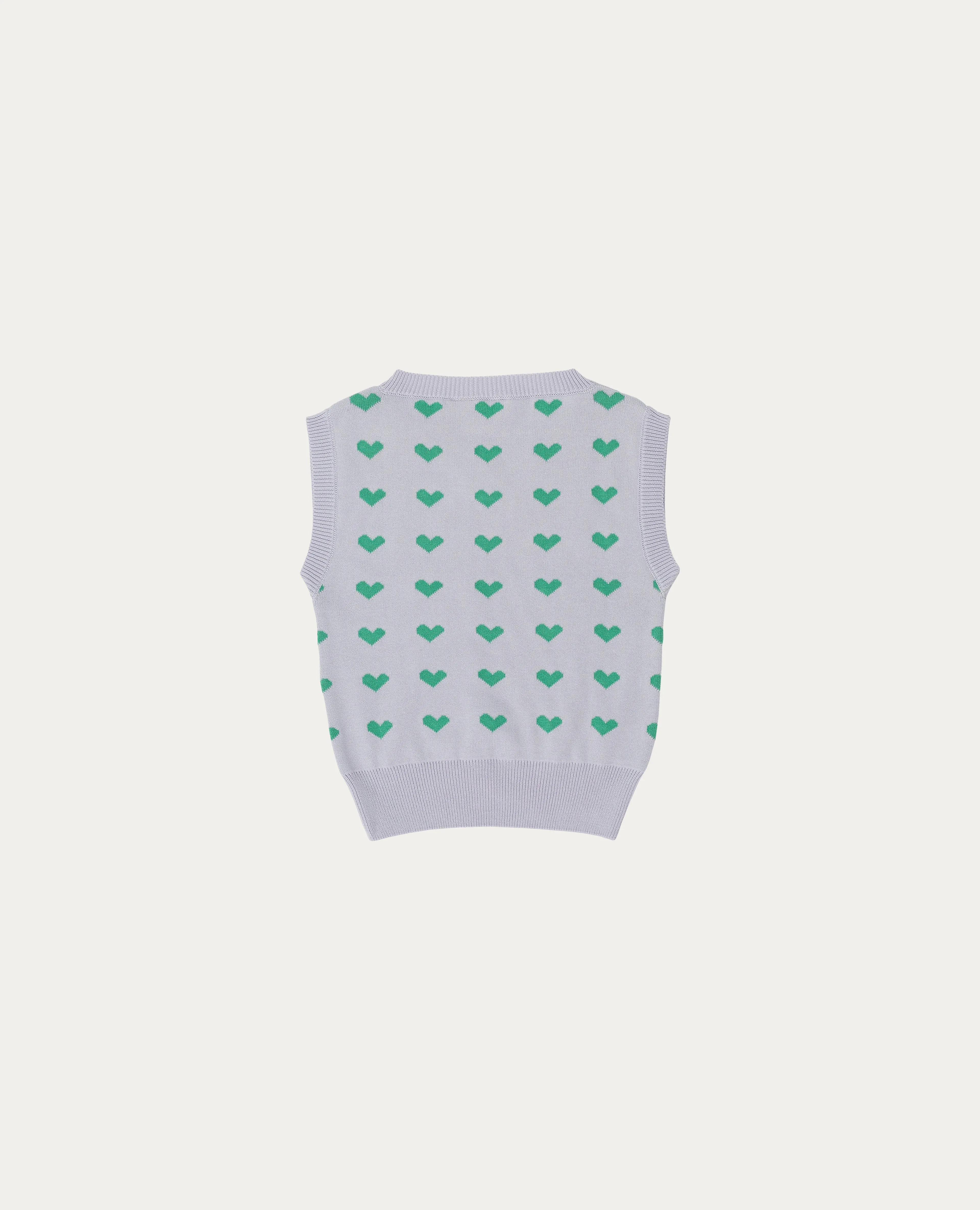 The Campamento Knitted Vest   Short Set