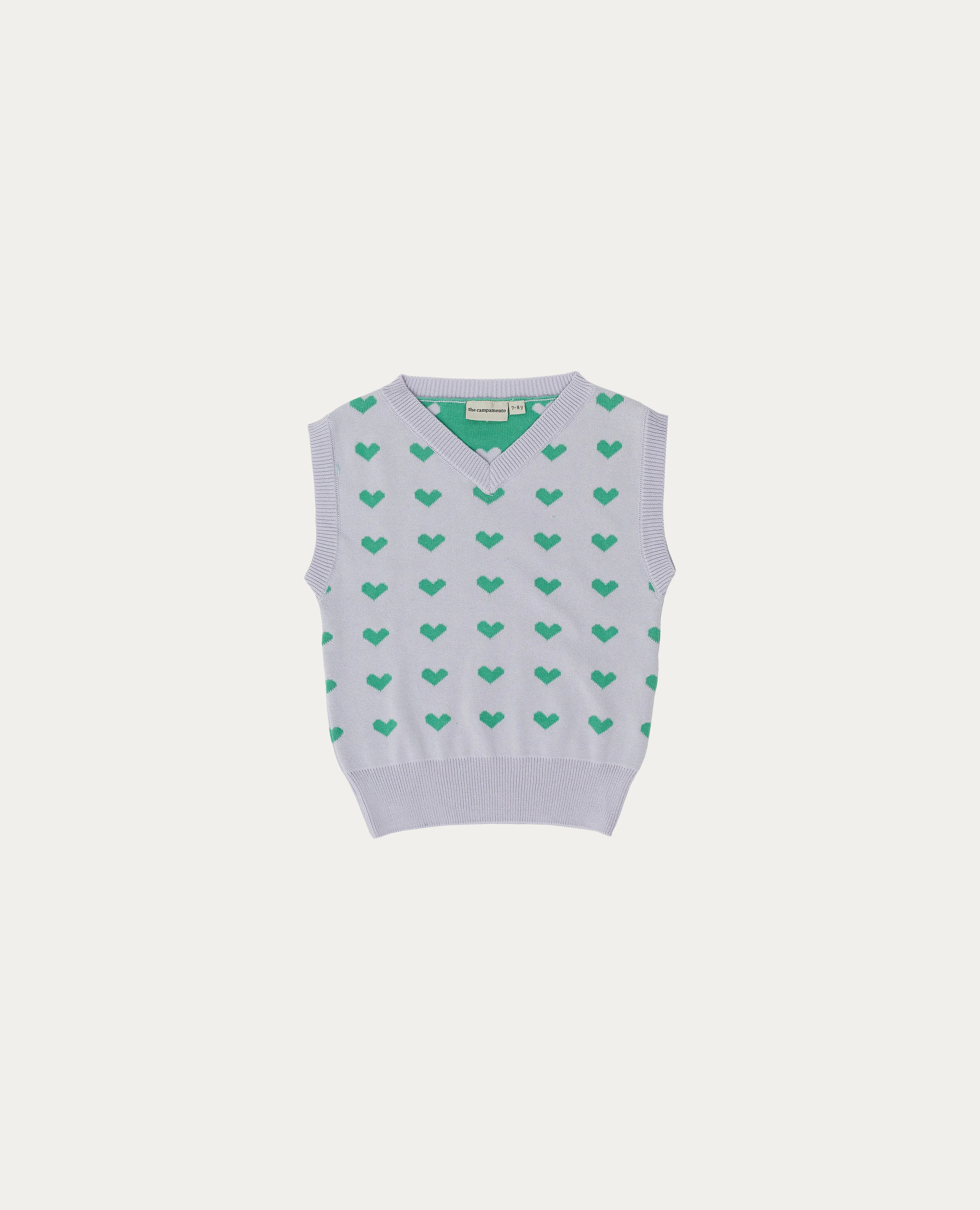 The Campamento Knitted Vest   Short Set