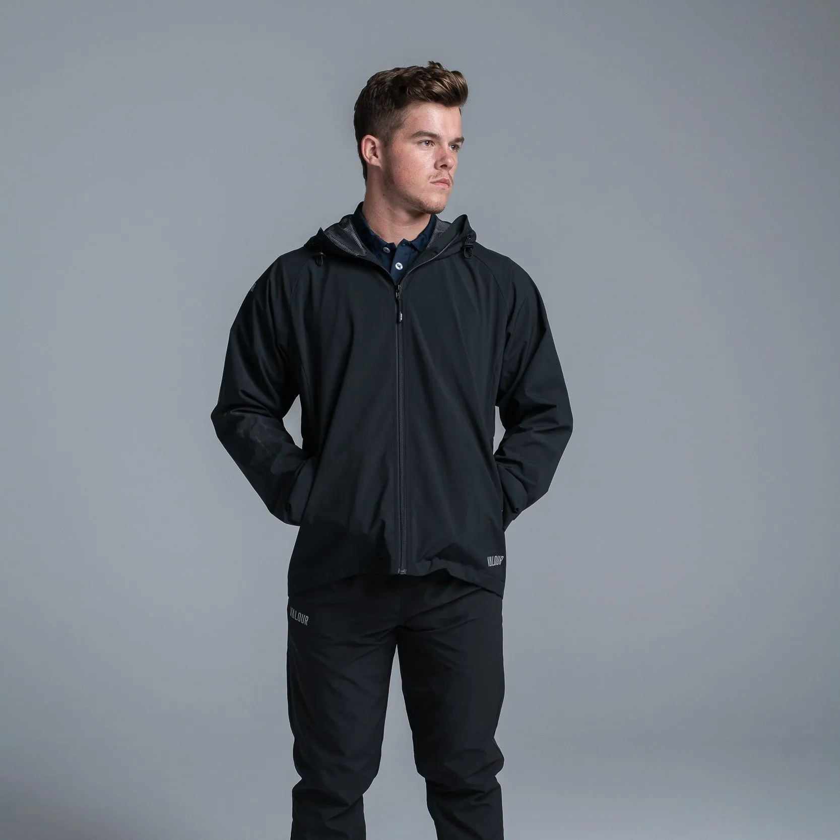 Valour Active Men's Storm Jacket - Black