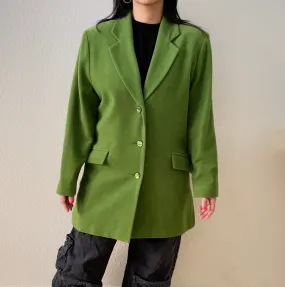 Vintage Angora blend Blazer Coat - Kello