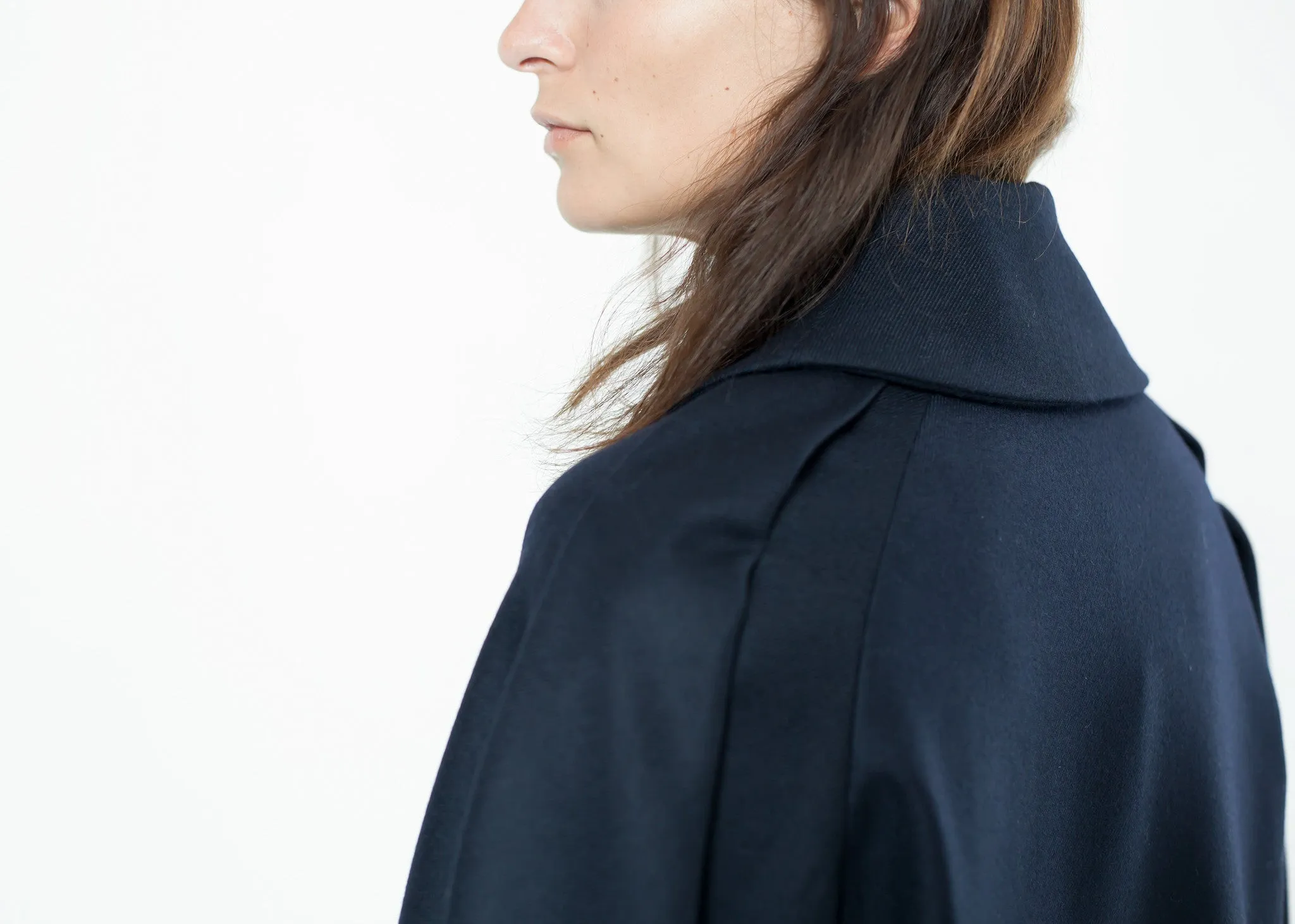 Wool Cocoon Jacket - Fashionable Choice