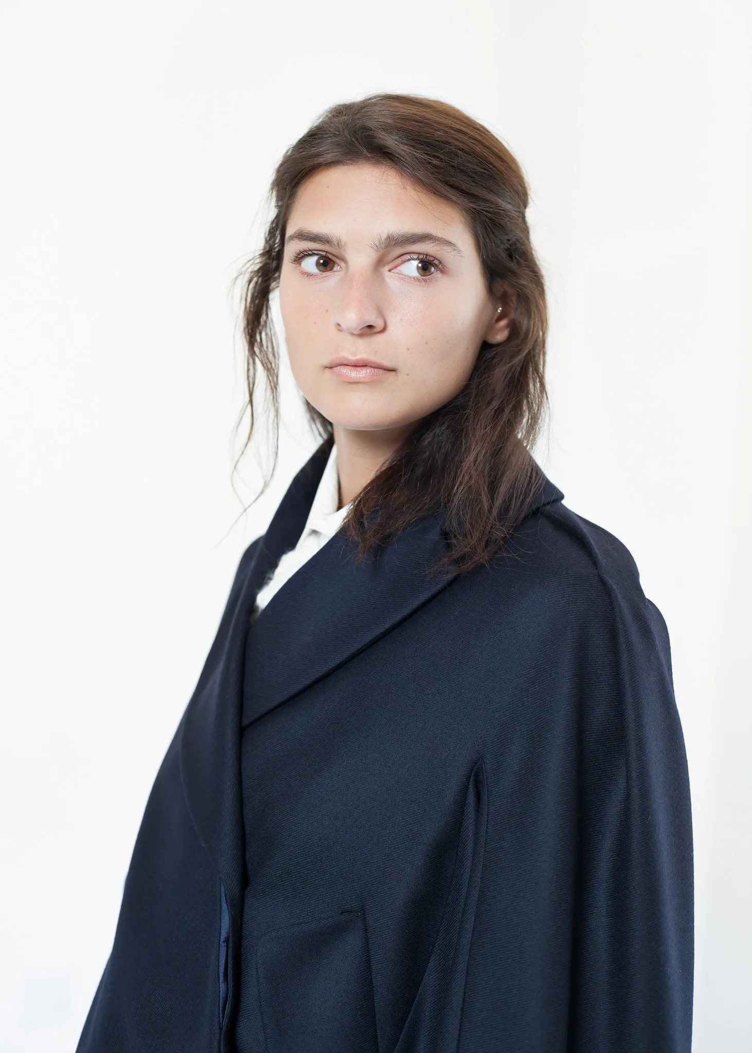 Wool Cocoon Jacket - Fashionable Choice