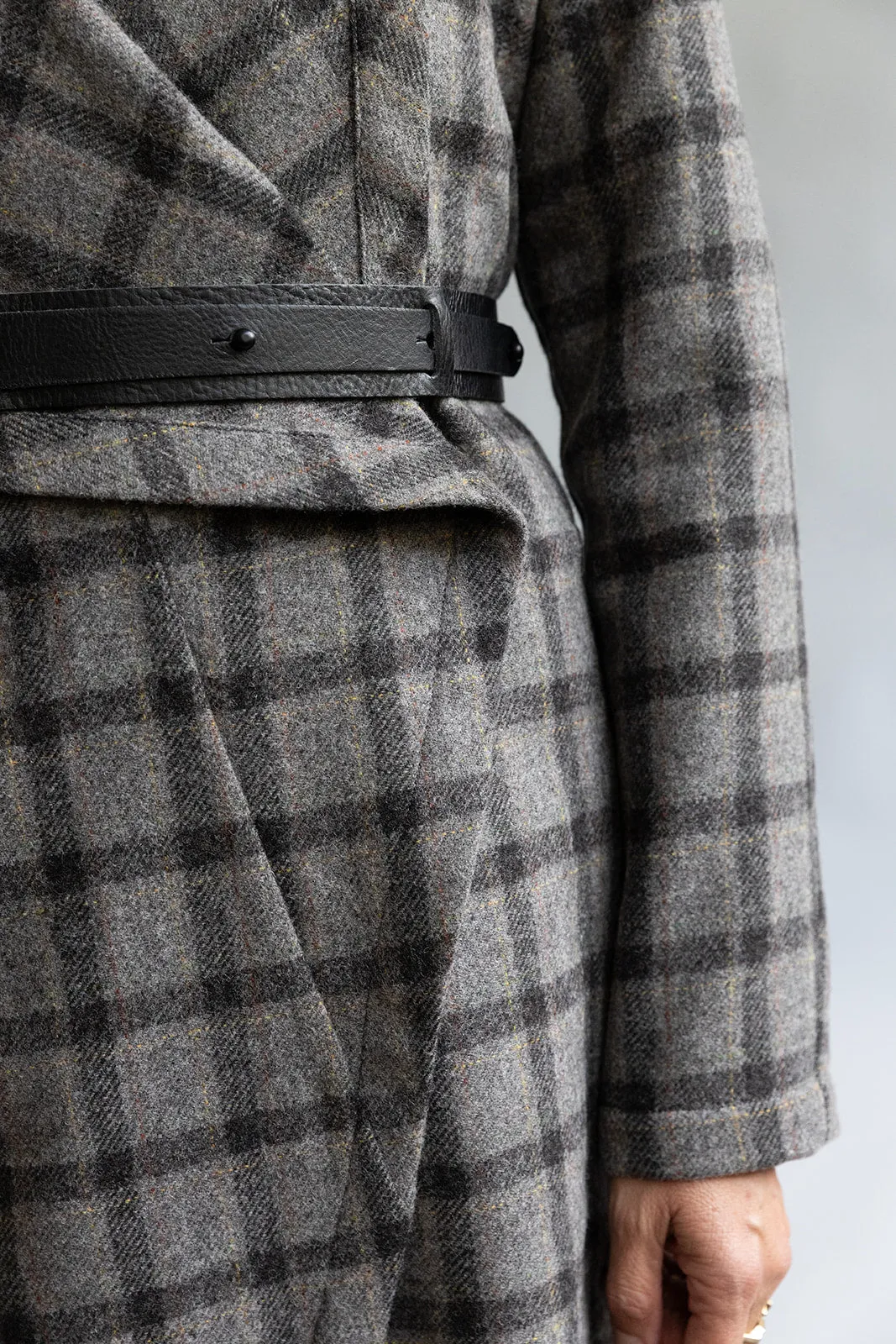 Wool Lamina Coat