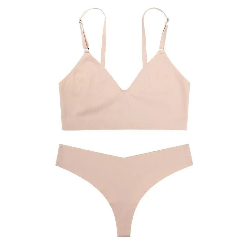Yoga Vest Bra Women's Set