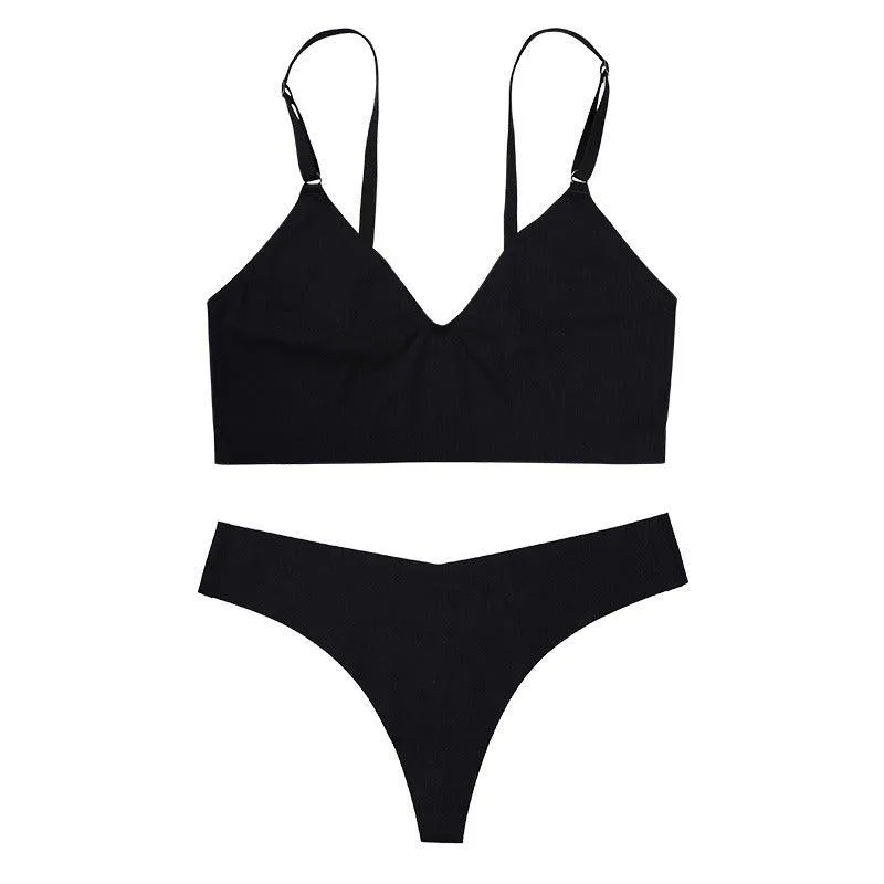 Yoga Vest Bra Women's Set